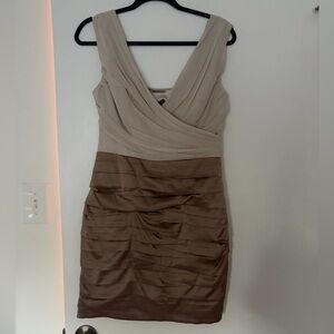 Express Two-Tone Sleeveless Dress